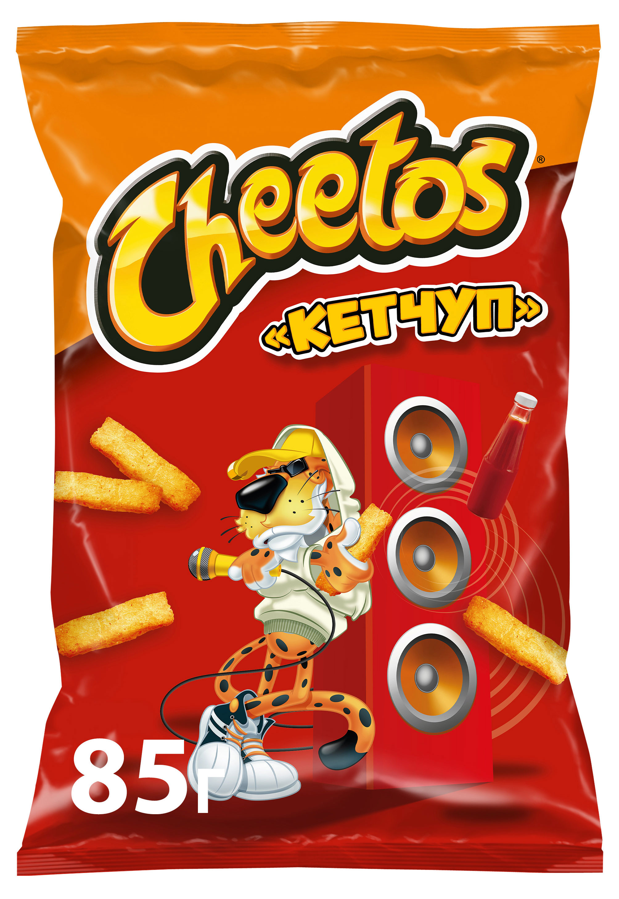 

Снеки кукурузные Cheetos Кетчуп, 85 г