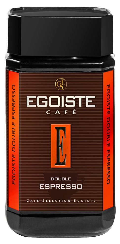 

Кофе растворимый Egoiste Double Espresso, 100 г