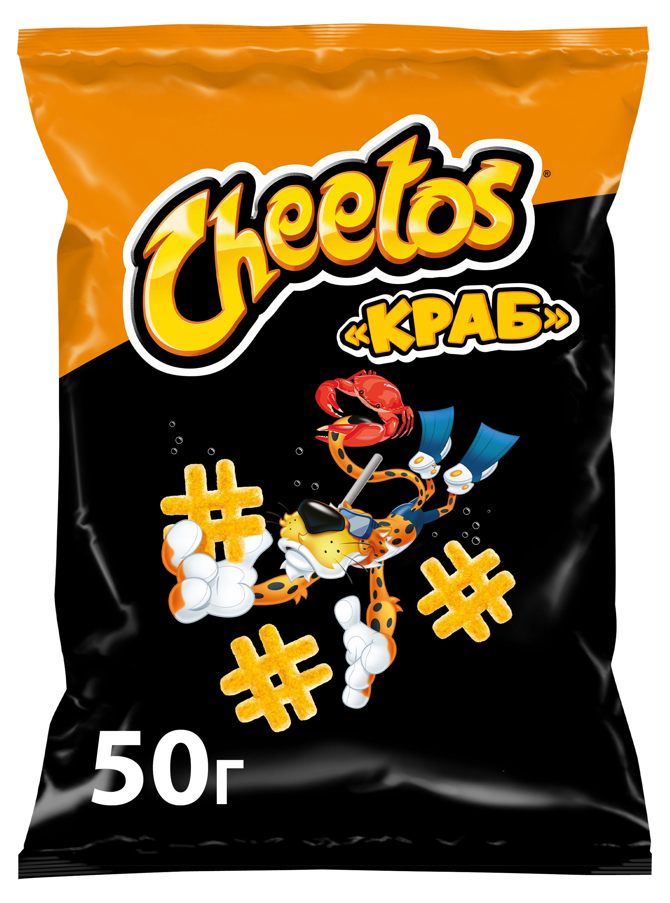 Изображение товара Снеки кукурузные Cheetos Краб, 50 г