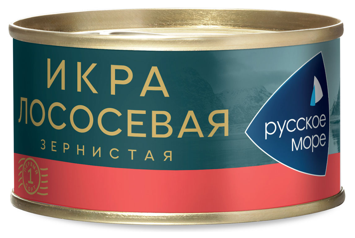 

Икра лососевая Русское море зернистая, 140 г