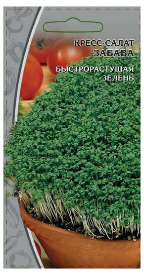 

Семена Ваше хозяйство Кресс-салат Забава, 1 г