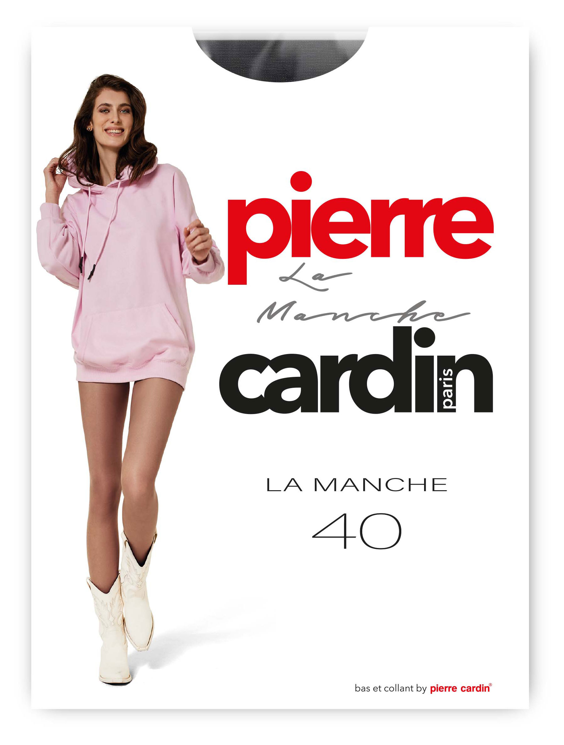 

Колготки женские Pierre Cardin La Manche Fumo 40 den, р. 3