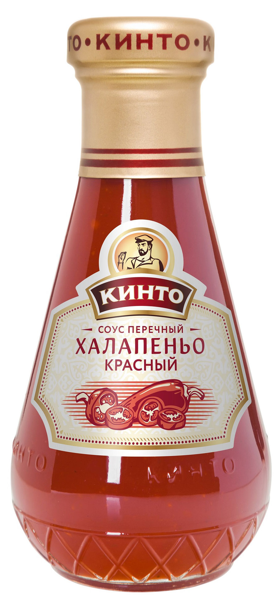 

Соус Кинто Халапеньо красный, 195 г