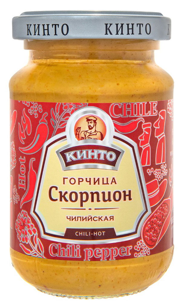 

Горчица Кинто Скорпион чилийская, 170 мл