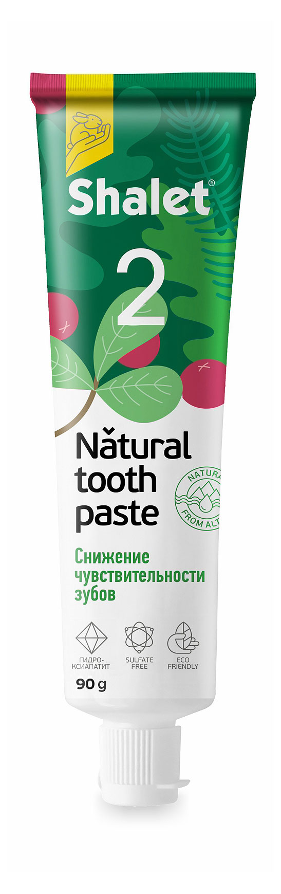 

Зубная паста Shalet снижение чувствительности зубов, 90 г