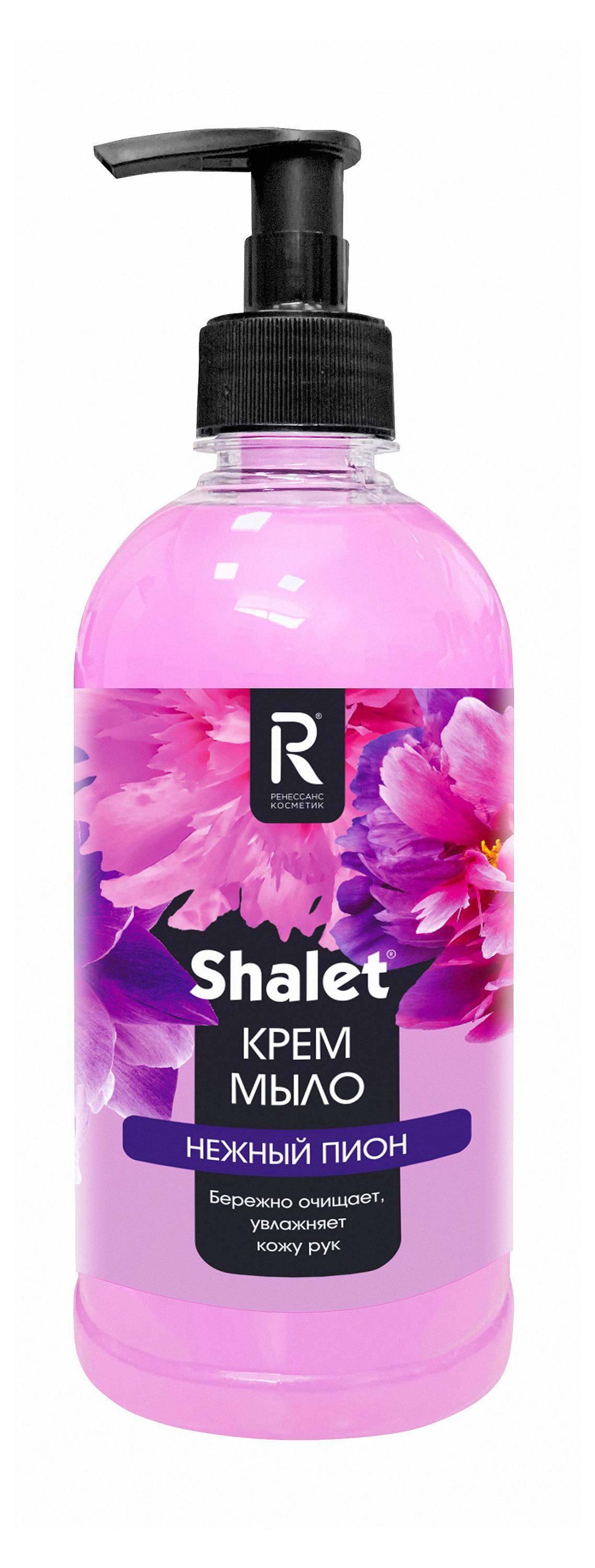 

Крем мыло для рук Shalet Нежный пион, 500 мл
