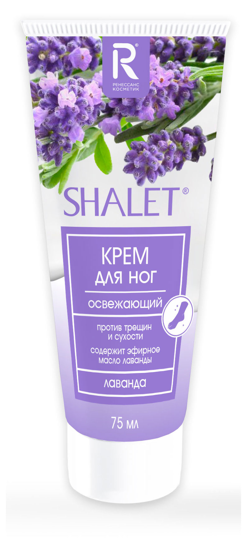 

Крем для ног Shalet Лаванда освежающий, 75 мл