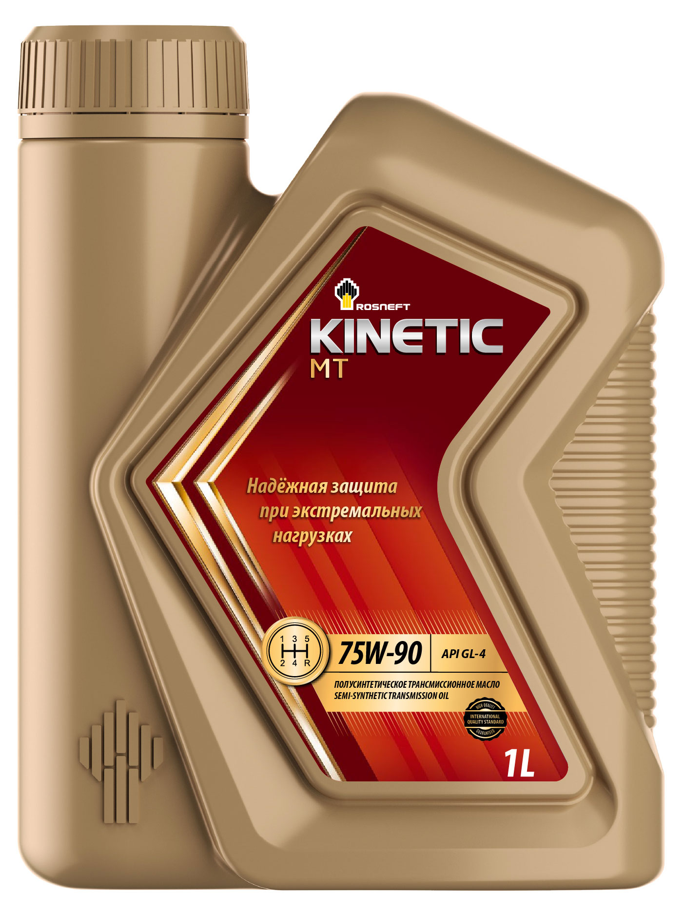 

Масло полусинтетическое трансмиссионное Роснефть Kinetic MT 75W-90, 1 л