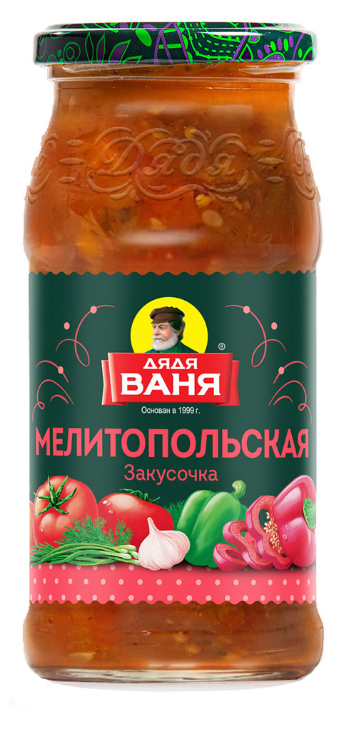 

Закуска овощная Дядя Ваня Мелитопольская, 460 г