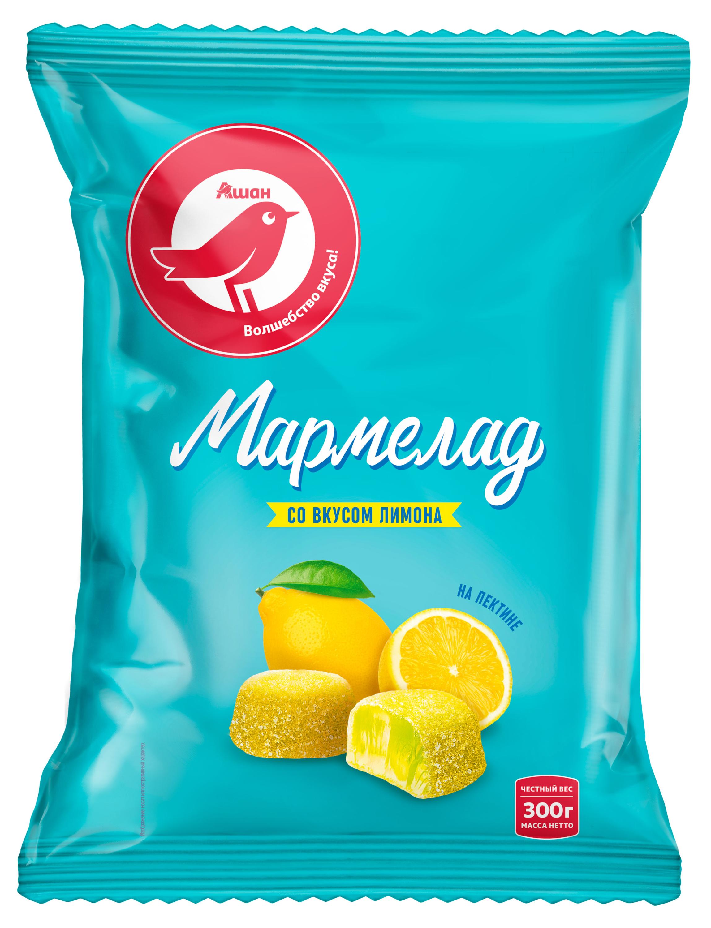 

Мармелад АШАН Красная птица Лимон, 300 г