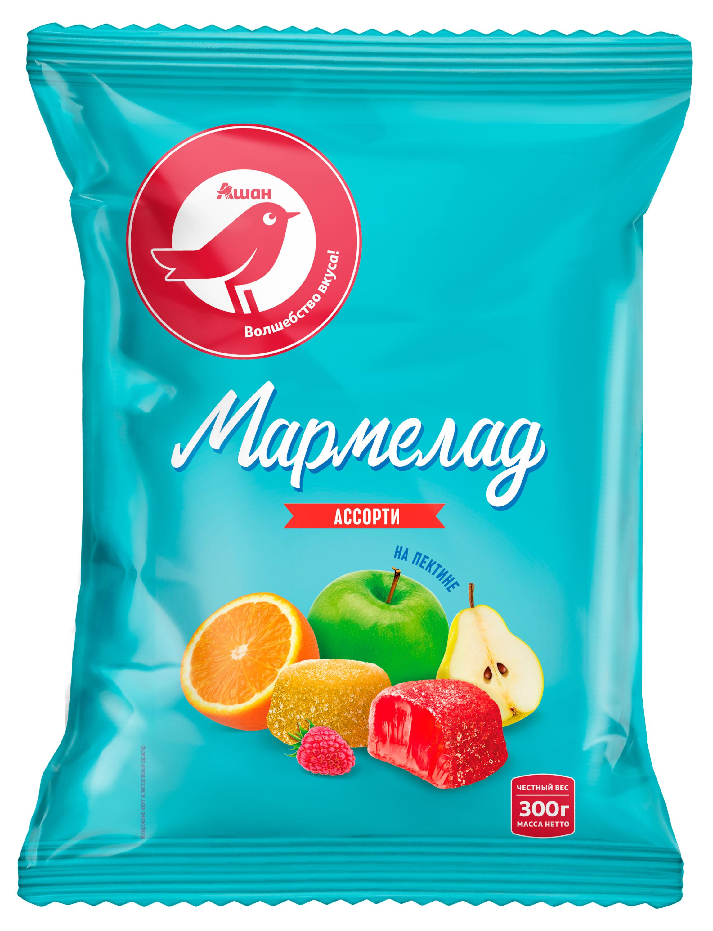 

Мармелад АШАН Красная птица Ассорти, 300 г