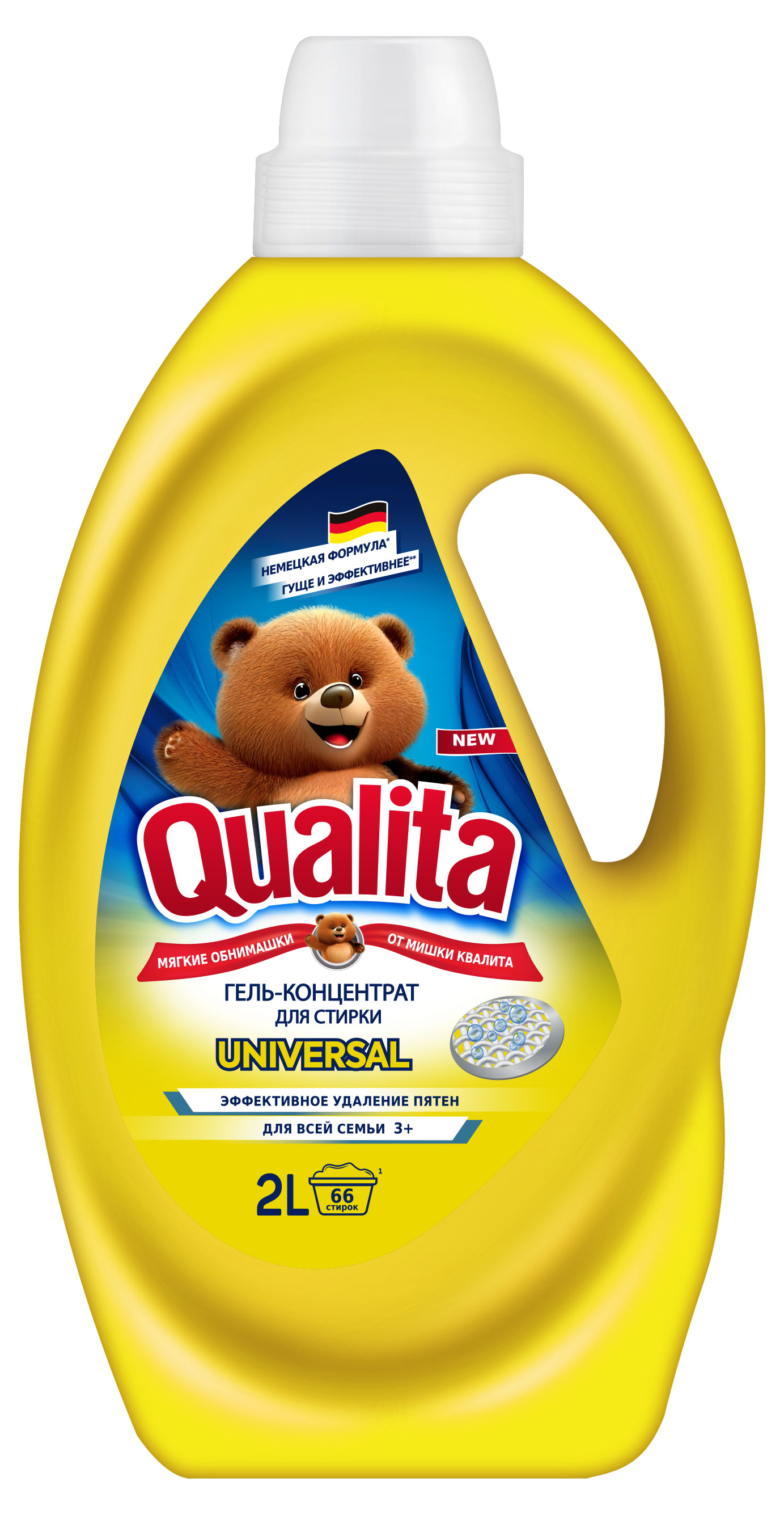 

Гель для стирки Qualita Универсальный, 2 л