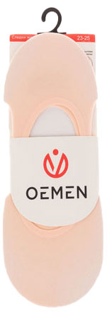 

Следки женские OEMEN персиковые, р 23-25
