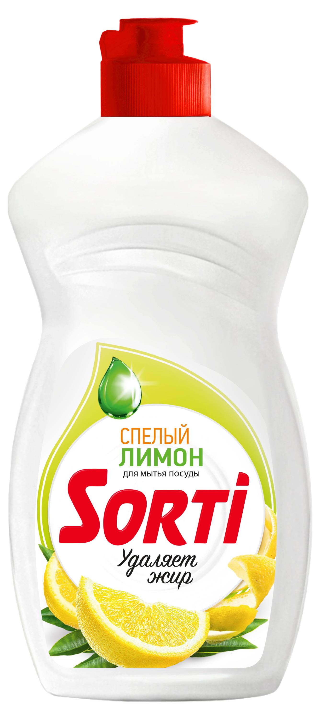 

Средство для мытья посуды Sorti Лимон, 450 г