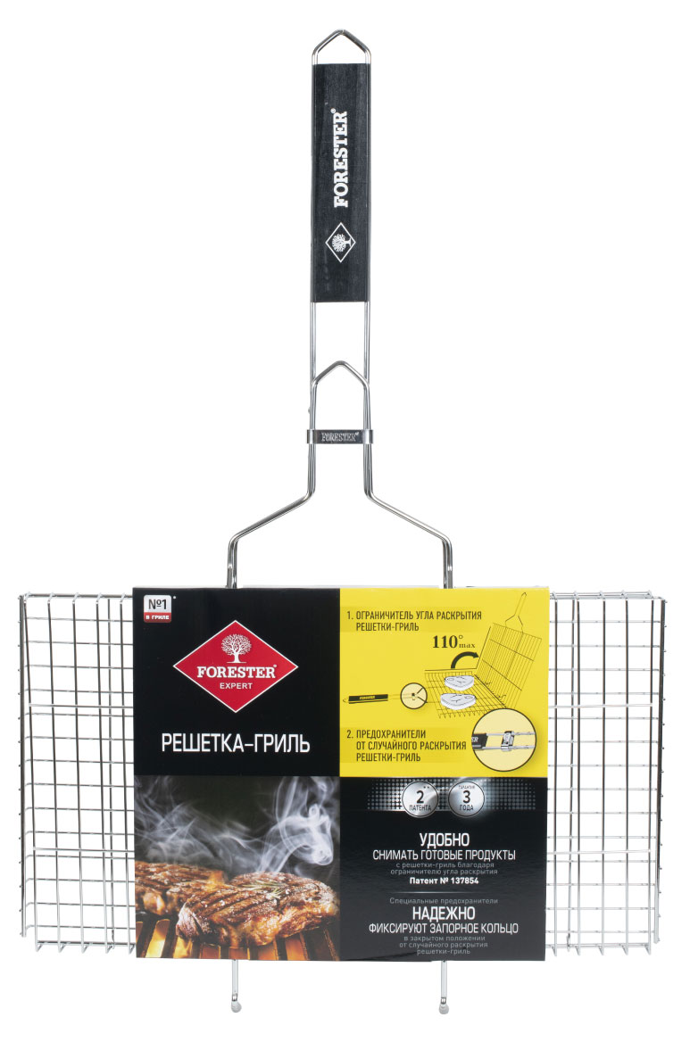 

Решетка - гриль FORESTER большая, 26х45 см