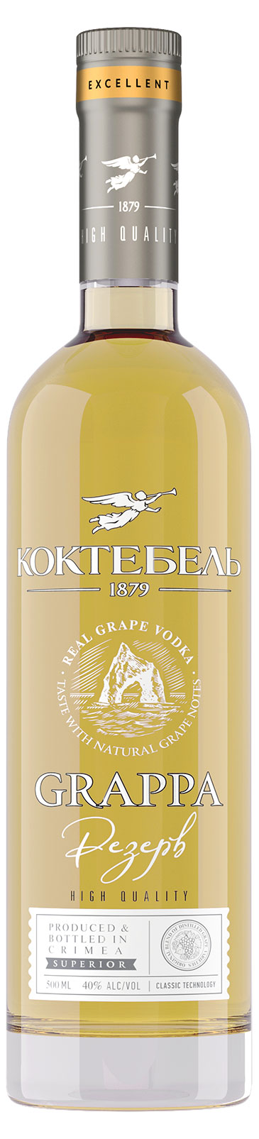 

Граппа Коктебель Grappa Резерв Россия, 0,5 л