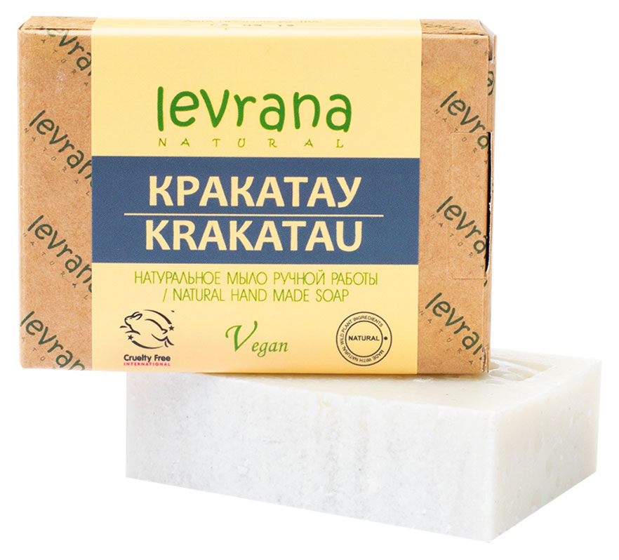 Изображение товара Мыло твердое Levrana ручной работы Кракатау, 100 г