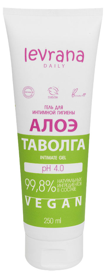 

Гель для интимной гигиены Levrana Daily Алоэ и таволга, 250 мл