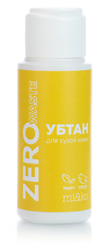 

Убтан mi&ko Zero Waste для сухой кожи, 30 мл