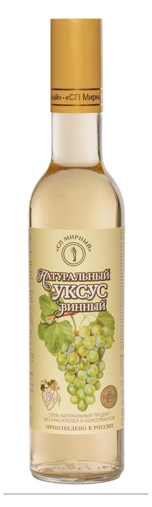 

Уксус винный СП Мирный 6%, 500 мл