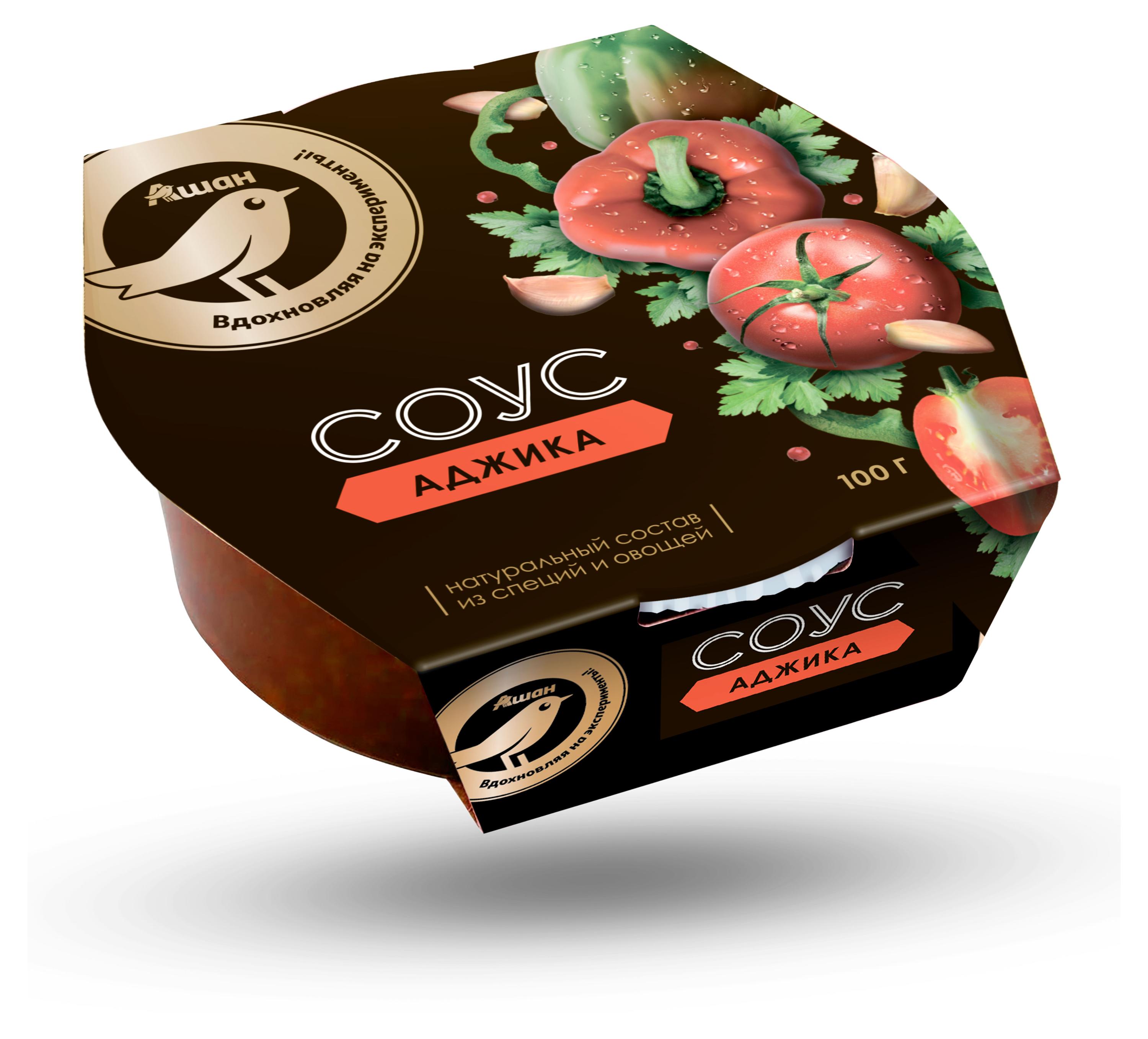 

Соус аджика АШАН Золотая птица, 100 г
