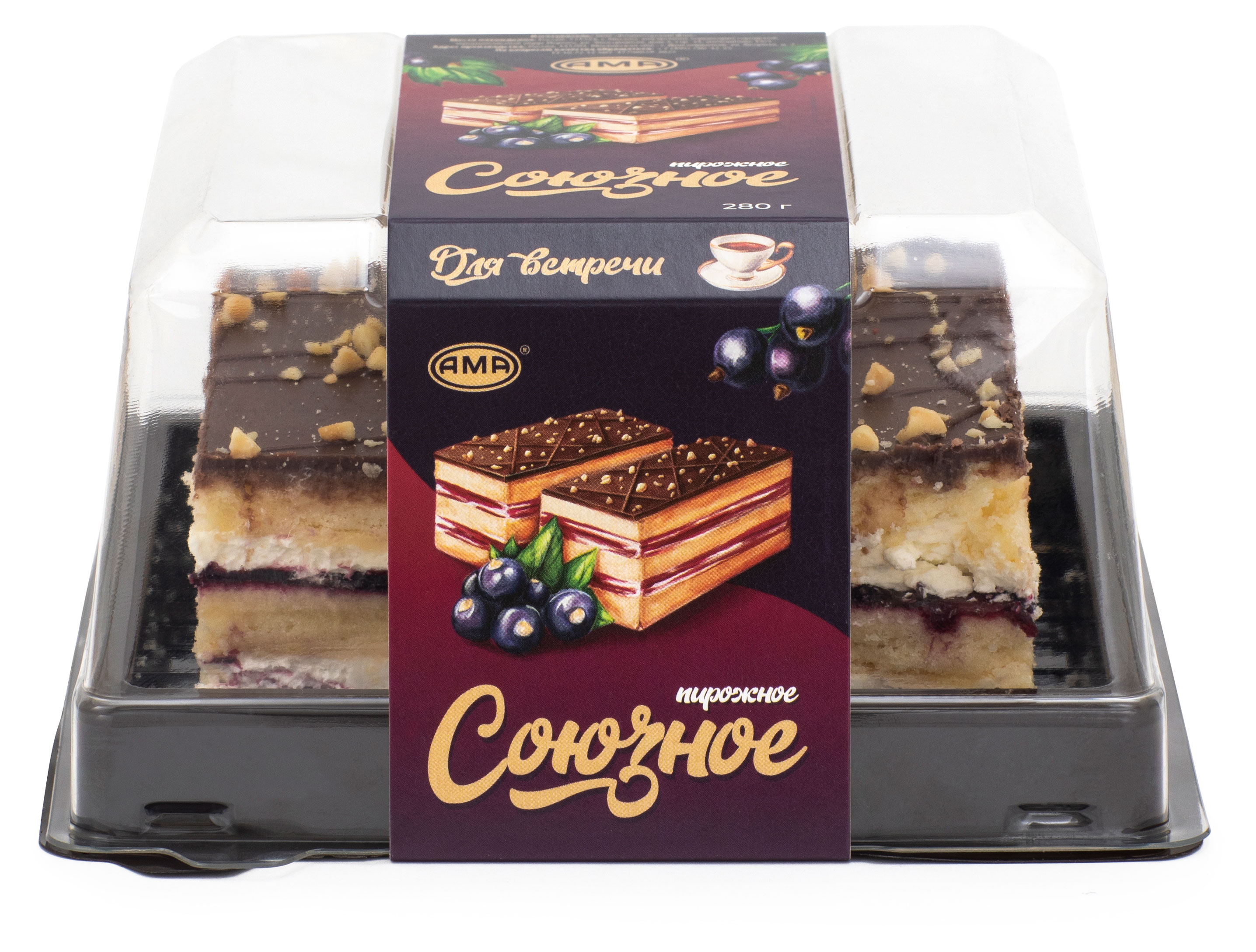 

Пирожное АМА Союзное, 280 г