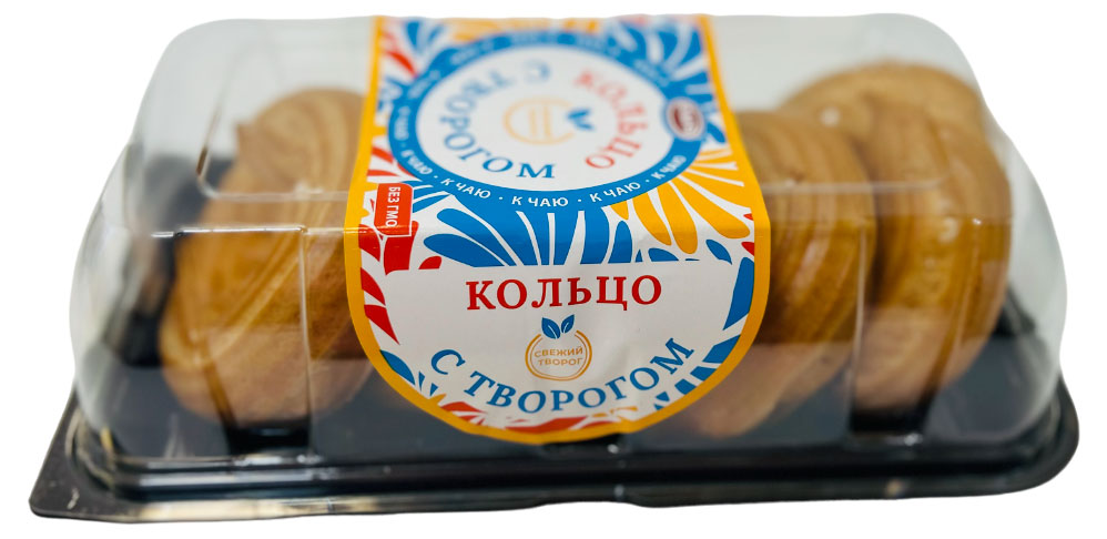 

Пирожное АМА Кольцо с творогом, 250 г