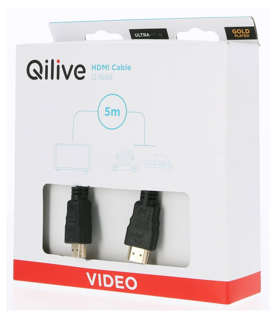 

Кабель Qilive HDMI, 5 м