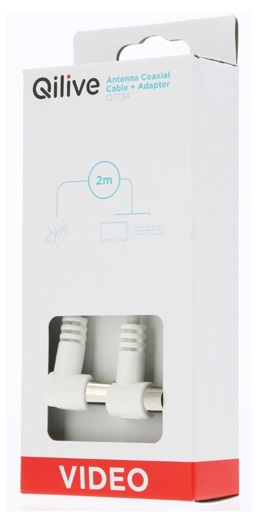 

Кабель антенный Qilive, 2 м