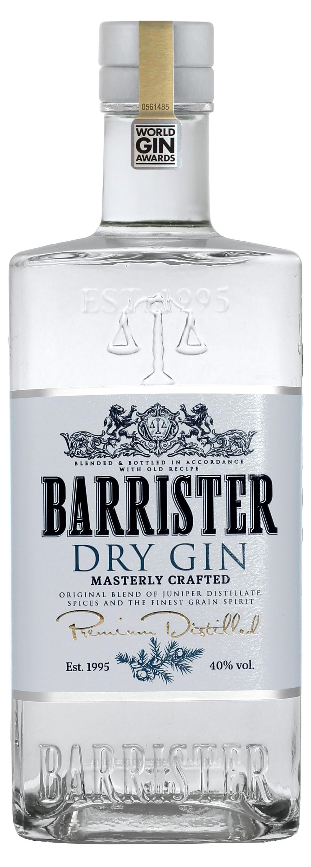 

Джин Barrister Dry Россия, 1 л
