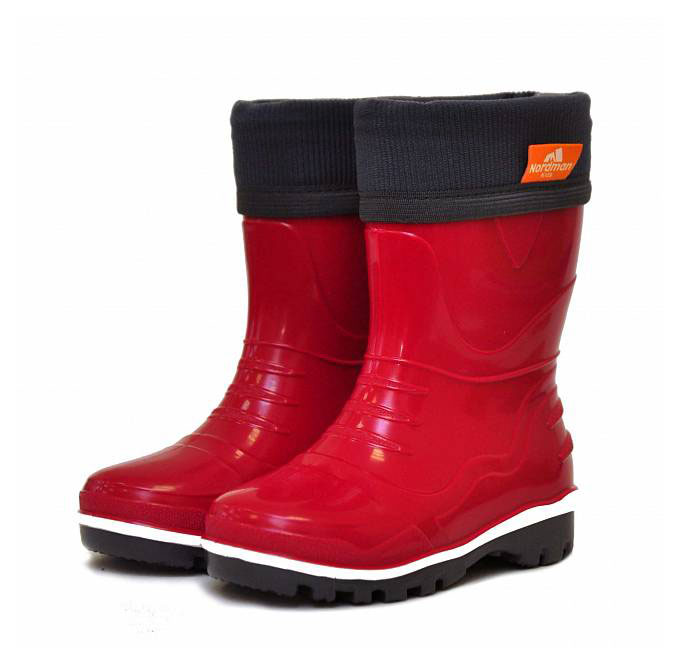 

Сапоги резиновые детские Nordman Красные, р.32-35