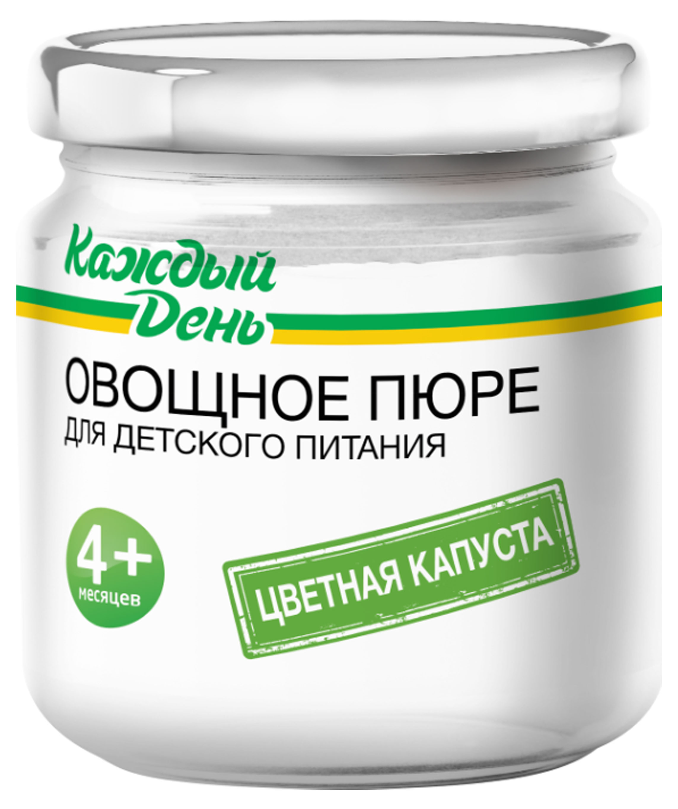 

Пюре Каждый день цветная капуста с 4 мес., 80 г