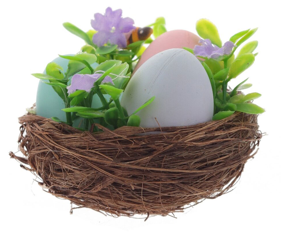 Изображение товара Изделие декоративное Гнездо пасхальное, 7х7х6 см