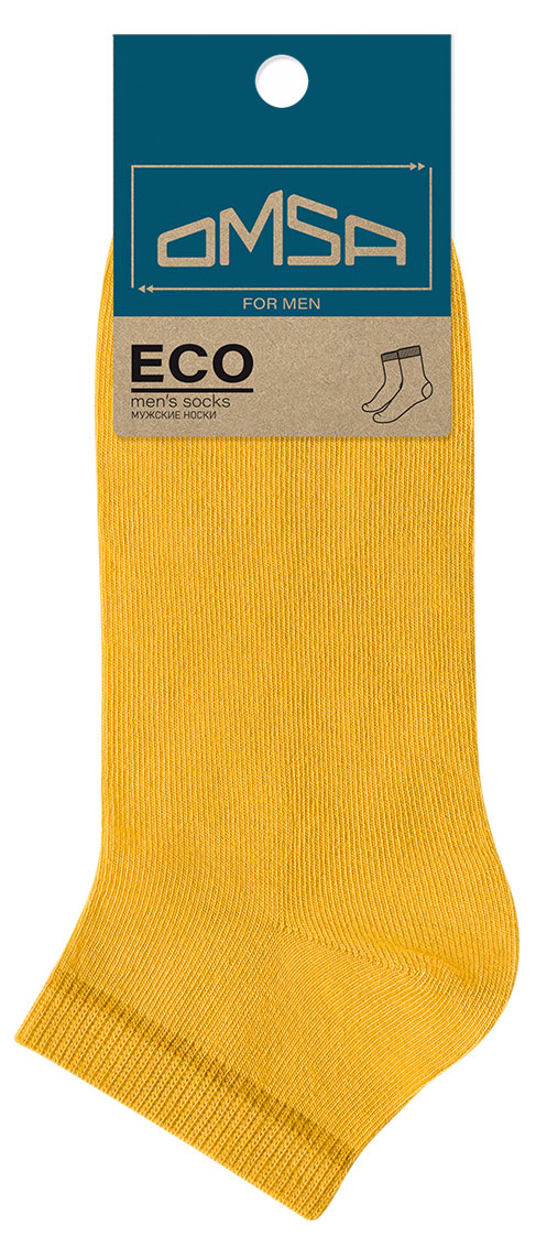 

Носки мужские Omsa for Men ECO 402 Colors укороченный Giallo, р. 42-44