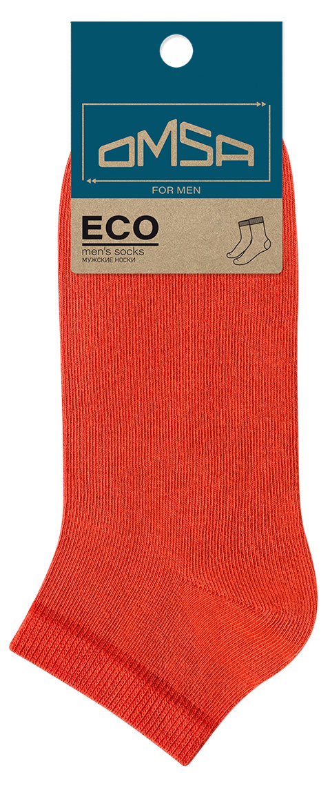 

Носки мужские Omsa for Men ECO 402 Colors укороченный Orange, р. 39-41
