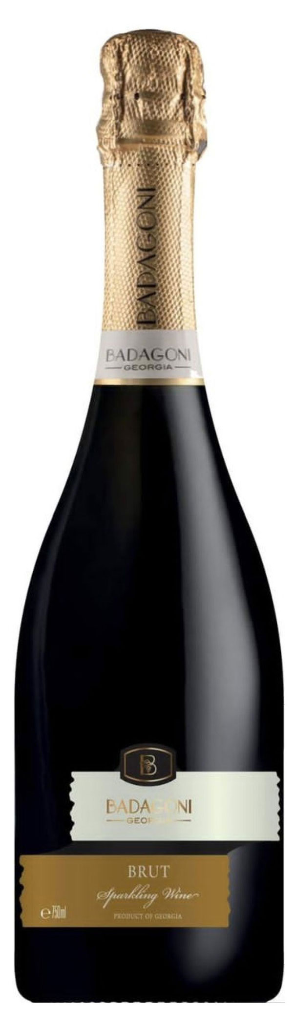 

Игристое вино Badagoni Brut белое брют Грузия, 0,75 л