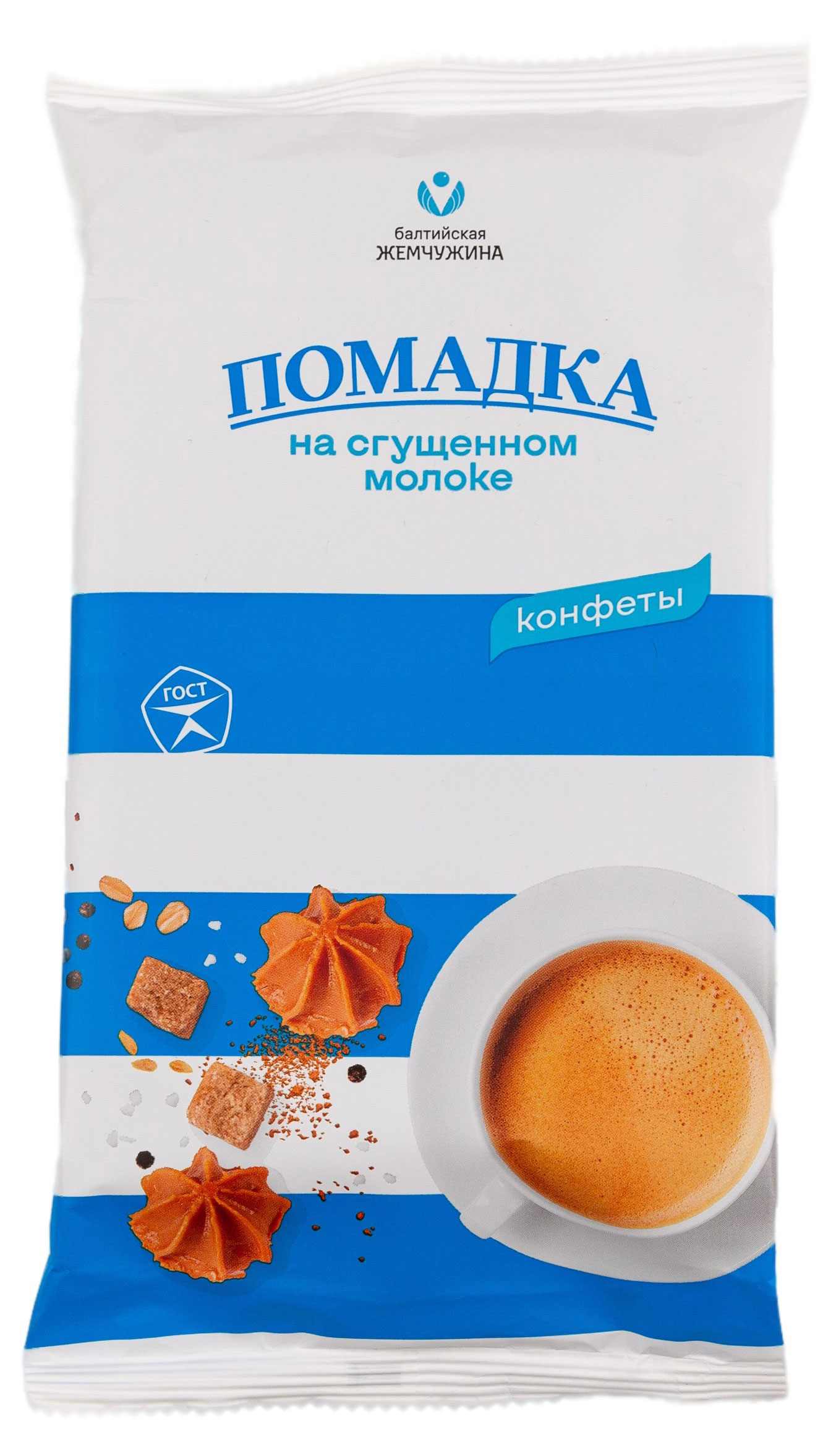 

Конфеты Балтийская Жемчужина Помадка на сгущенном молоке, 150 г