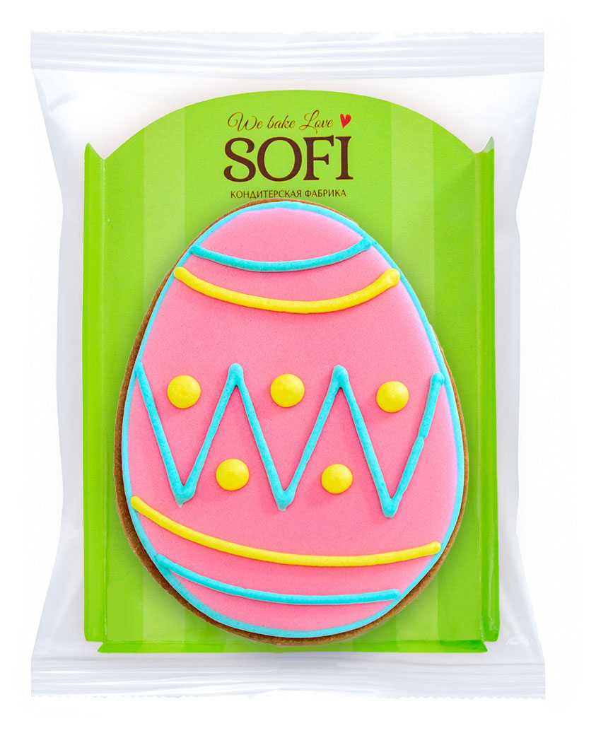 

Печенье имбирное Пекарня Sofi Пасха, 60 г
