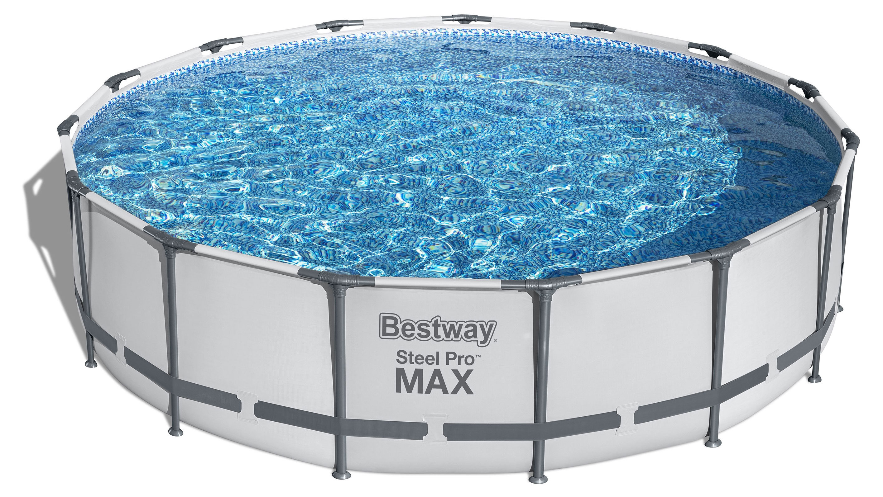 

Бассейн каркасный BESTWAY Steel Pro MAX, 4,57 x 1,07 м