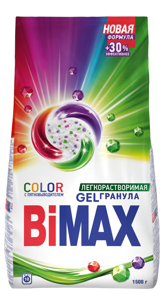 

Стиральный порошок Bimax Color, 1,5 кг