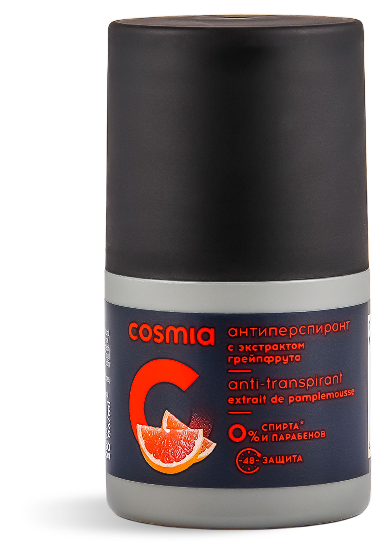 

Антиперспирант Cosmia с экстрактом грейпфрута, 50 мл