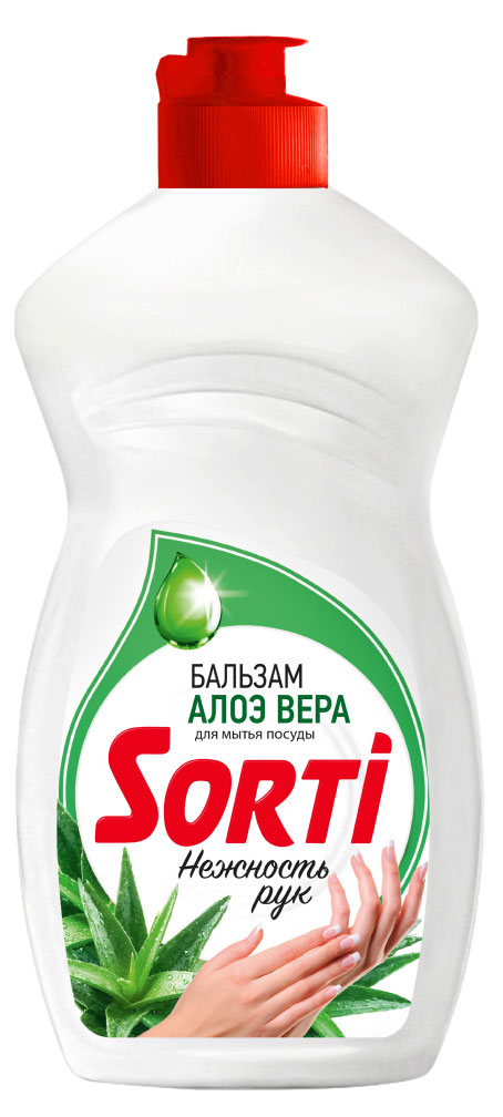 

Средство для мытья посуды Sorti Алоэ вера , 450 мл