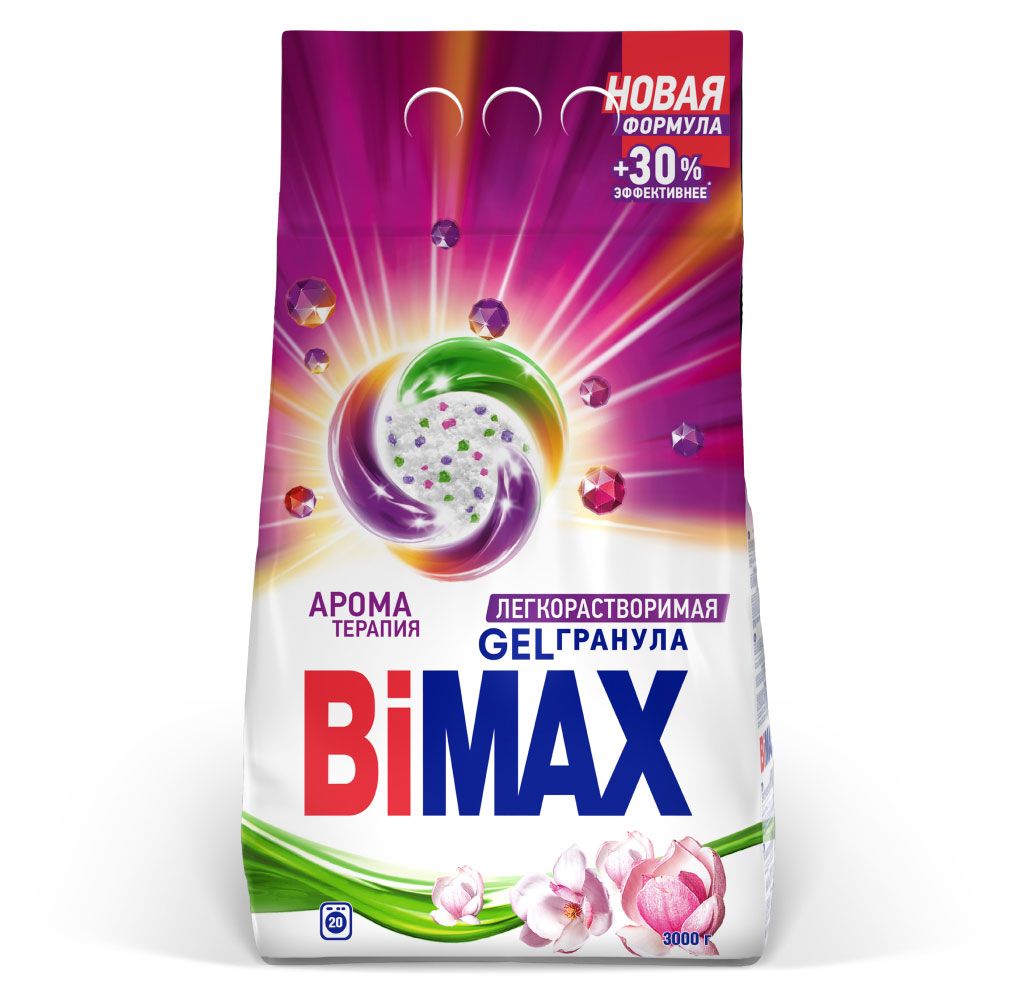 

Стиральный порошок BiMax Аромотерапия, 3 кг