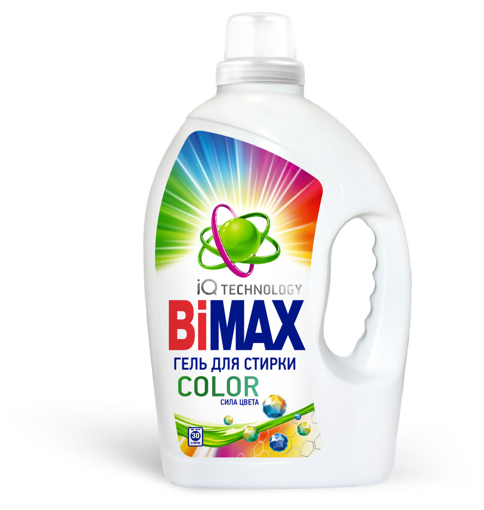 

Гель для стирки BiMax Color, 1,95 л