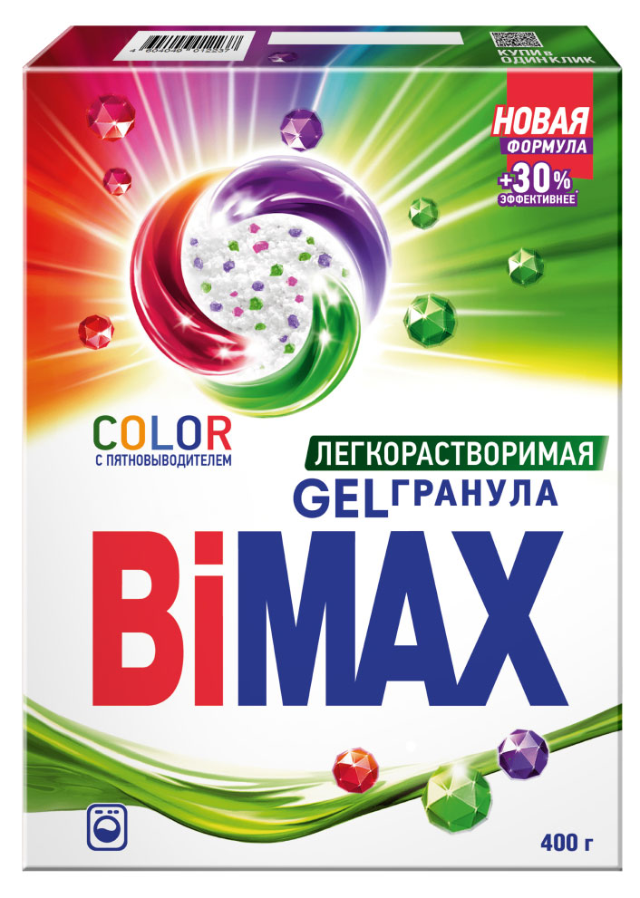 

Стиральный порошок BiMax Color автомат, 400 г