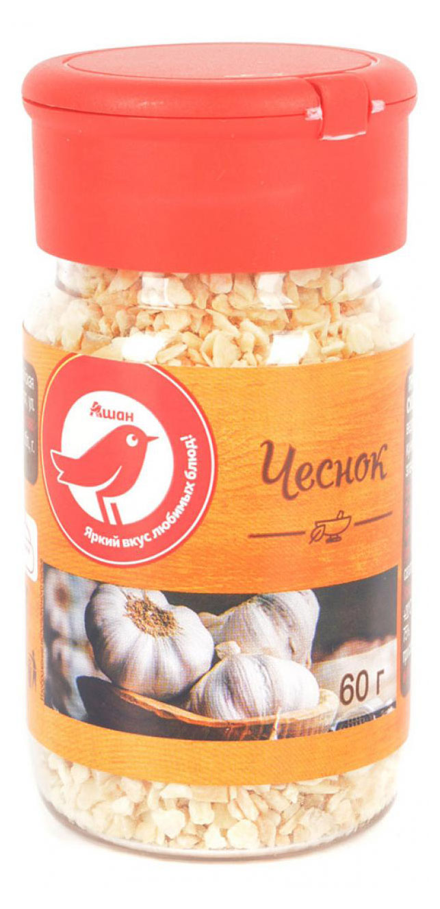 

Чеснок АШАН Красная птица, 60 г