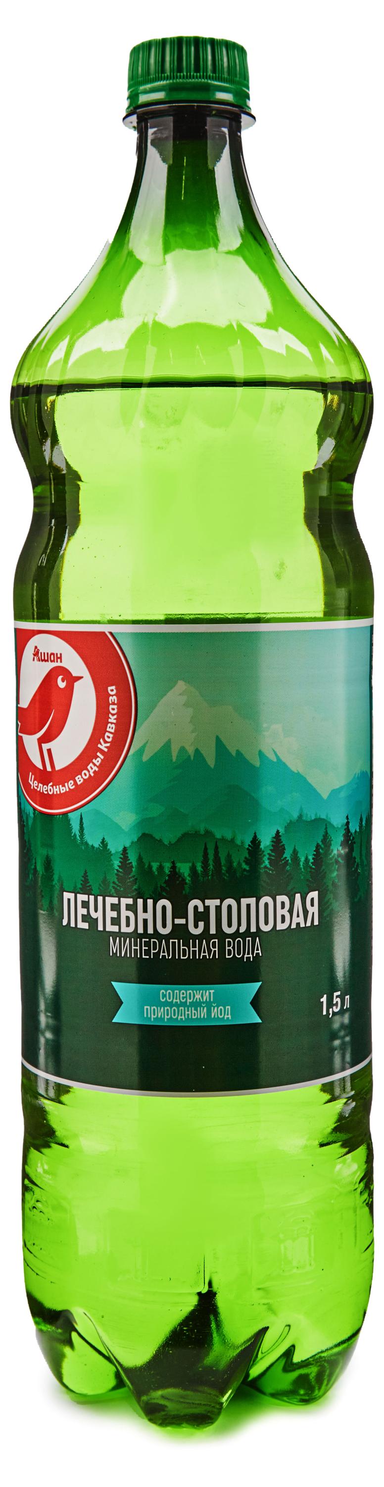 

Вода лечебно-столовая АШАН Красная птица, 1,5 л