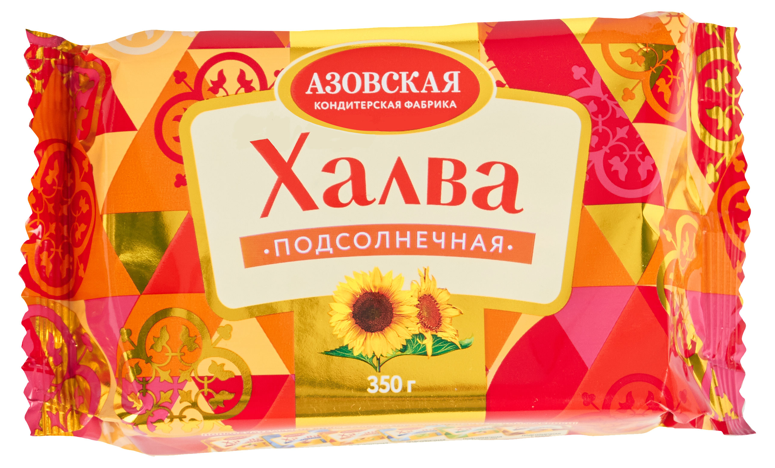 

Халва подсолнечная Азовская кондитерская фабрика, 350 г