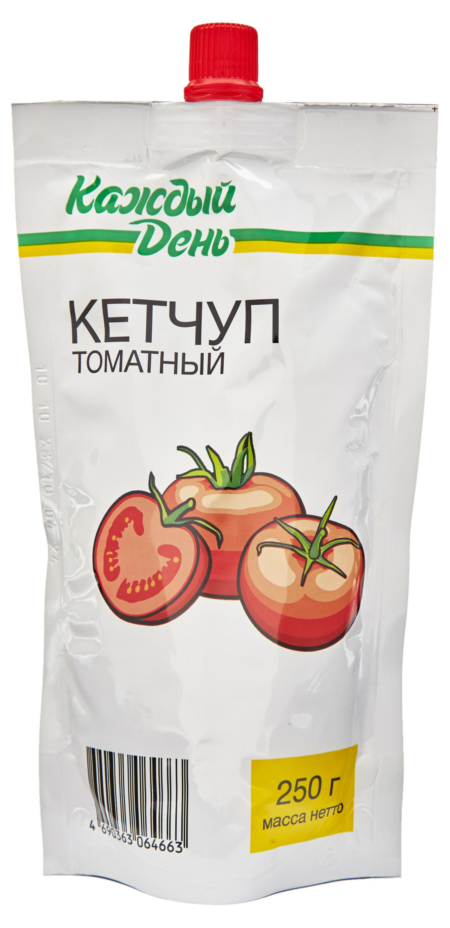 

Кетчуп Каждый день Томатный, 250 г