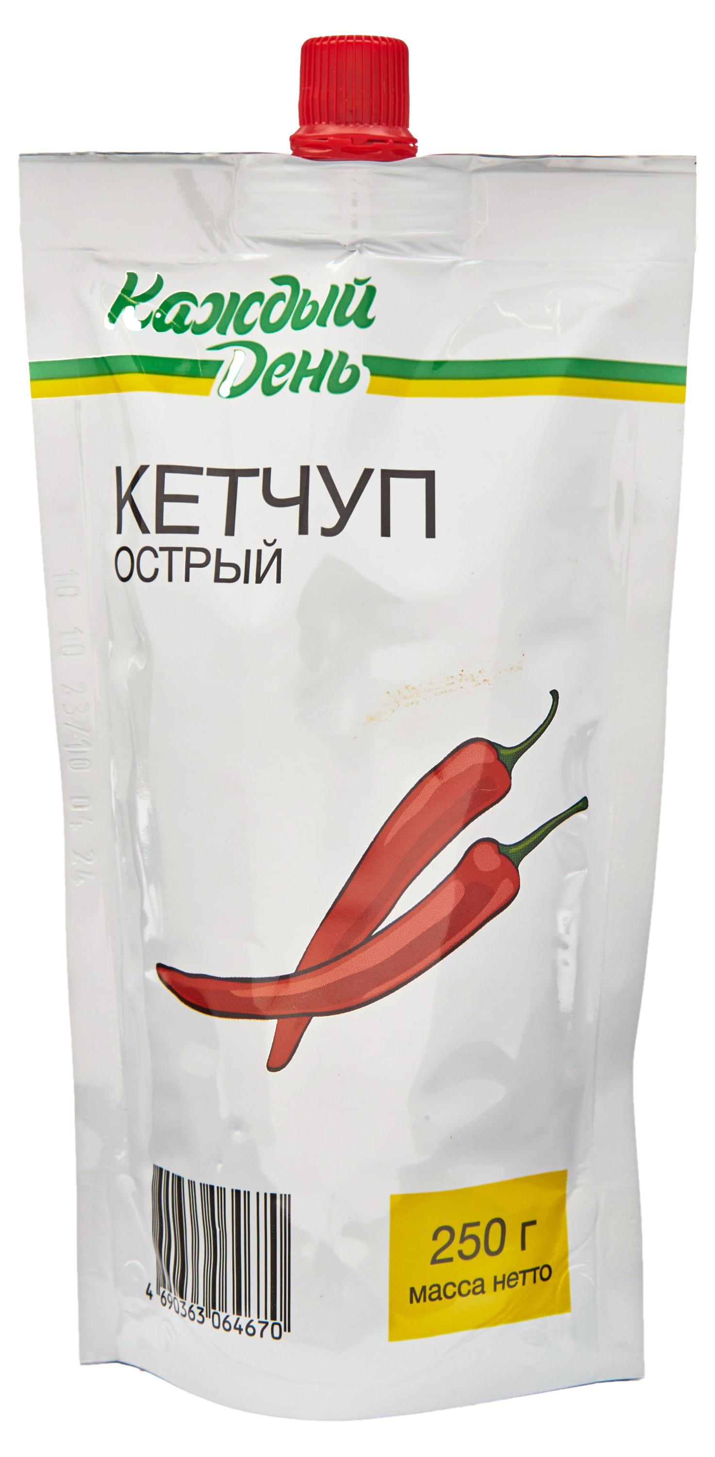 

Кетчуп Каждый день Острый, 250 г